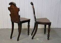 VICTORIAN HALL CHAIRS