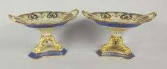 ANTIQUE 17-PIECE DESSERT SERVICE