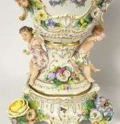 PAIR ANTIQUE URNS