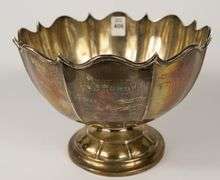 STERLING SILVER PRESENTATION BOWL