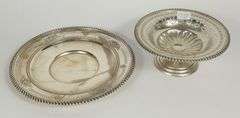 BIRKS STERLING TRAY & COMPORT