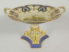 ANTIQUE 17-PIECE DESSERT SERVICE