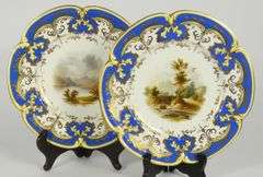 ANTIQUE 17-PIECE DESSERT SERVICE