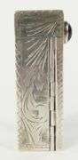 SILVER LIPSTICK CASE