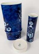 TWO BJORN WIINBLAD VASES & BOWL