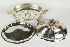 PAIR OVAL COVERED SERVING DISHES