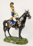 2 PORCELAIN MILITARY FIGURINES