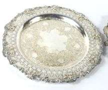 TWO SERVING TRAYS