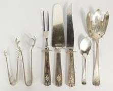 EXTENSIVE STERLING FLATWARE SERVICE