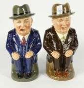 2 DOULTON "CLIFF CORNELL" TOBY JUGS