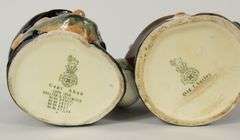 2 ROYAL DOULTON TABLE LIGHTERS