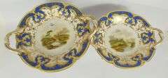 ANTIQUE 17-PIECE DESSERT SERVICE