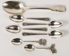 SEVEN STERLING SPOONS