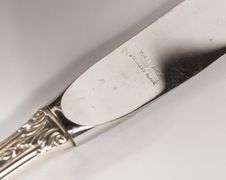 WALLACE "ROSE POINT" STERLING SILVER FLATWARE
