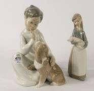 TWO LLADRO FIGURINES