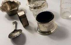 STERLING SILVER CONDIMENTS