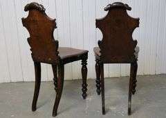 VICTORIAN HALL CHAIRS