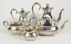 BIRKS STERLING TEA & COFFEE SERVICE
