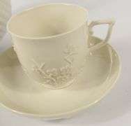 TEAPOT, CUPS & SAUCERS