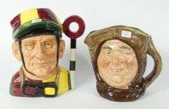 2 DOULTON CHARACTER JUGS