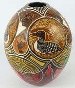 STEVE SMITH TALKING EARTH POTTERY VASE