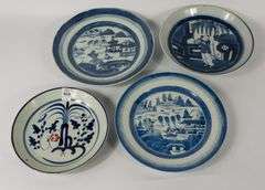 ANTIQUE CHINESE PLATES & BOWLS