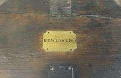 OAK CAMPAIGN BOX