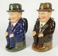 2 DOULTON "CLIFF CORNELL" TOBY JUGS
