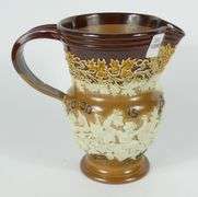 ANTIQUE DOULTON MOTTO JUG