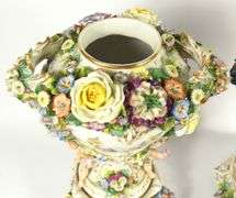 PAIR ANTIQUE URNS