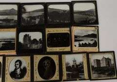 GLASS MAGIC LANTERN SLIDES