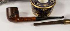 STANDISH, INKWELLS & PIPES