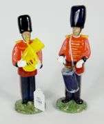 2 GLASS FIGURINES