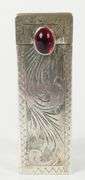 SILVER LIPSTICK CASE