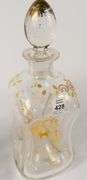 PAIR OF VICTORIAN GLASS DECANTERS