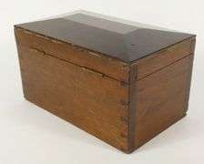 ANTIQUE TEA CADDY
