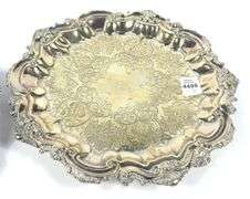 TWO SERVING TRAYS