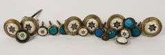 ANTIQUE SULFIDE GLASS HANGING NAILS