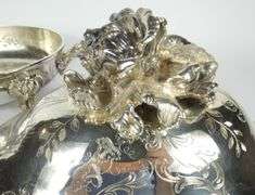 PAIR OVAL COVERED SERVING DISHES