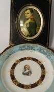 AUSTRIAN PORTRAIT PLATES & FRENCH PORTRAIT MINIATURE