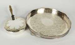 6 SILVERPLATED SERVERS