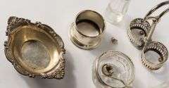 STERLING SILVER CONDIMENTS