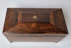 REGENCY TEA CADDY