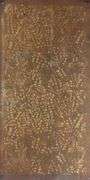 TWO HIGHLY DECORATIVE PANELS