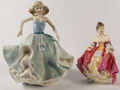 TWO ROYAL DOULTON FIGURINES
