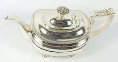GEORGIAN SILVER TEAPOT