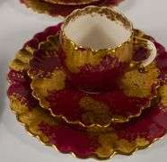 AYNSLEY "8723" BONE CHINA TRIOS