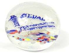 RARE ANTIQUE PAPERWEIGHT