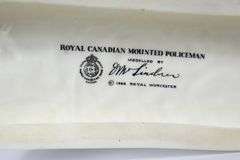 ROYAL WORCESTER RCMP FIGURINE