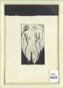 EXPRESSIONIST INTAGLIO ETCHING